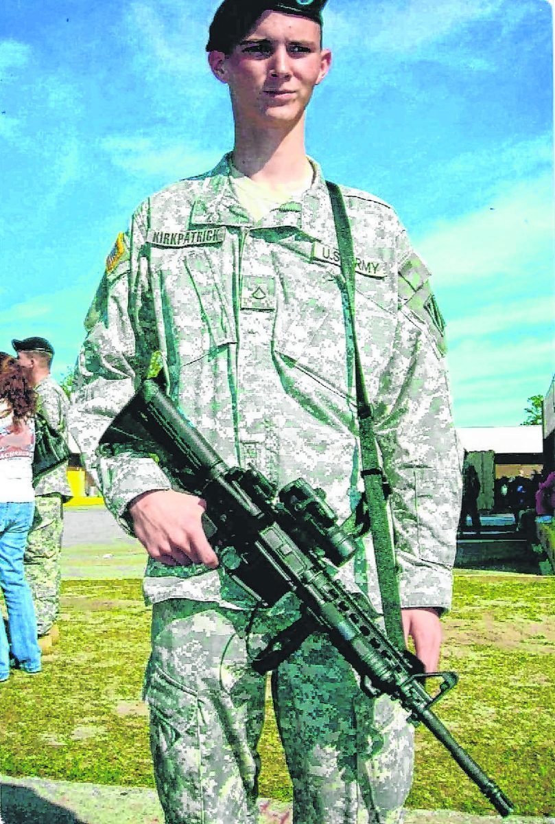 Army Pfc. David Austin Kirkpatrick was killed in action in Iraq on April 27, 2007. SUBMITTED