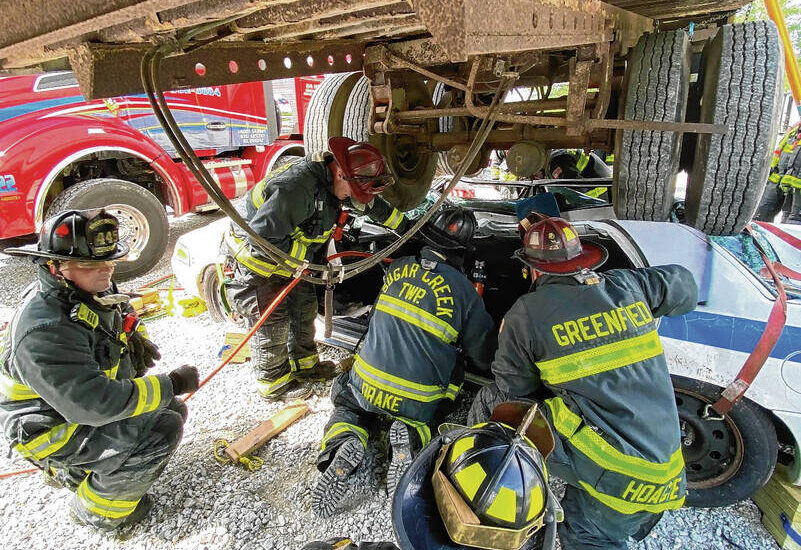 Heavy load: Technical Rescue Team hones skills - The Daily