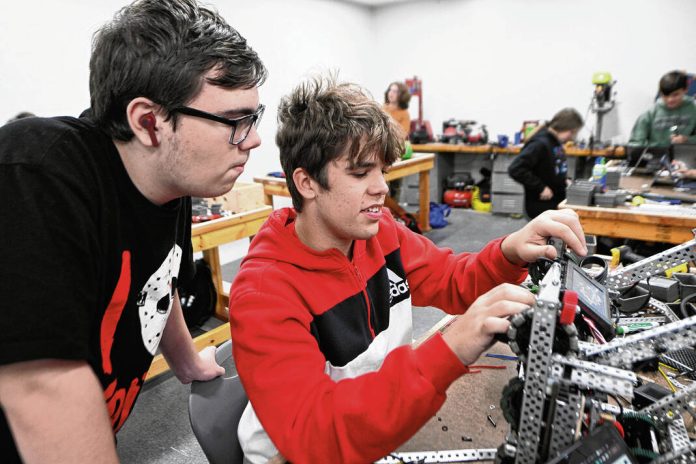 NPHS Robotics Club first in state to join International Robotics Honor Society - Image