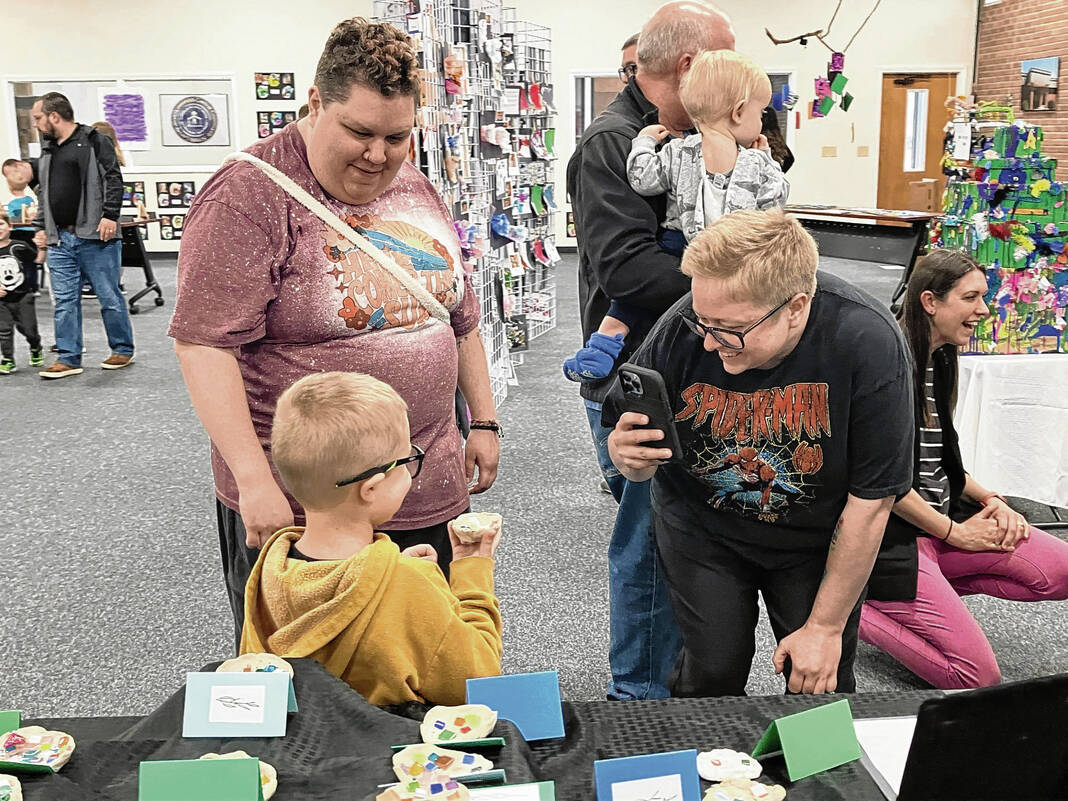 Colorful creations: Early childhood education celebrated through Cougar Cubs art show - The Daily Reporter - Greenfield Indiana
